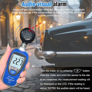 Không khí trong nhà Thiết bị giám sát chất lượng khí thông minh rò rỉ màn hình ngoài trời kiểm soát Meter Carbon Monoxide <span class=keywords><strong>co</strong></span> <span class=keywords><strong>Detector</strong></span> báo động Máy phân tích - Product Image 3