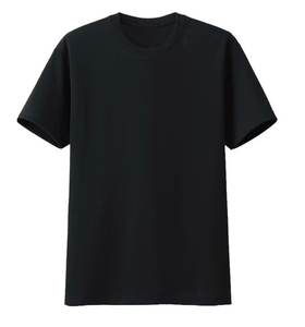 T-shirt à manches courtes en coton lourd de couleur unie, personnalisé par l'OEM, pour hommes et femmes, haut de base, t-shirt à demi-manches pour hommes - Product Image 4