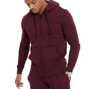 Survêtement d'hiver respirant à capuche pour homme, grande taille, motif uni, vente en gros, survêtement de sport personnalisé, jogging, écologique, OEM - Product Image 3