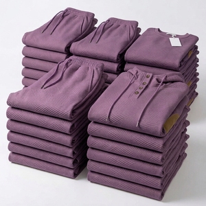 Ensemble de survêtement deux pièces pour homme, veste et pantalon d'entraînement sportif, fabricant sur mesure, vente en gros - Product Image 3