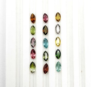 Natural Pink Multi <b>Tourmaline</b> Marquise Cut Loose Gemstone Lot 2.50*5-5*10 MM IGI Certified for Jewelry Making - Product Image 3