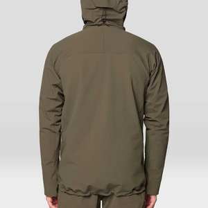 เสื้อแจ็คเก็ตผ้านิ่มสำหรับผู้ชายผ้าแคนวาสกลางแจ้งกันน้ำกันลมระบายอากาศได้ดีอุปกรณ์ปีนเขาแห้งเร็ว - Product Image 2