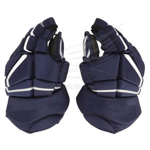 Gants de hockey sur glace pour jeunes, taille personnalisée, haute qualité, légers, respirants, fermeture à boucle, en polyester - Product Image 1