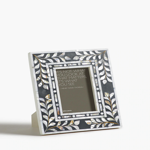 Top-Classé Fait À La Main Asiatique Mère Perle A4 Cadre Photo Rectangulaire En Métal Conception Maison Salon Taille Personnalisable Élégant - Product Image 2