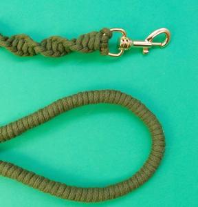 สายจูงสุนัขทำมือจากเชือกฝ้าย: สายจูงแบบถักสำหรับสุนัขขนาดเล็กถึงกลาง - Product Image 2
