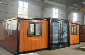 40ft 20FT พับได้แบบแยกส่วนสำหรับบ้านแผงแซนวิชสำเร็จรูปหรูหราทันสมัย - Product Image 6