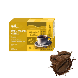 Meilleure Qualité Dalat Weasel Café Instantané Facile À Utiliser 3 En 1 Café Instantané Service Oem Vietnam Usine Qualité Premium - Product Image 1