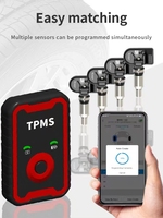 Système de surveillance de la pression des pneus en temps réel, dispositif de sécurité 315 et 433 MHz, 2 en 1, capteur TPMS universel programmable pour toutes les voitures