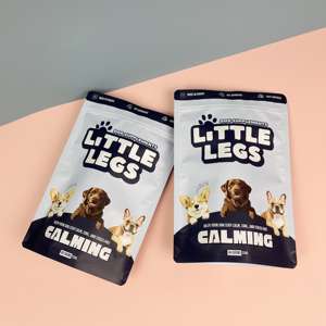 Großhandel Custom Small Dog Supplement Pouch Leere Tiernahrung Verpackung Gefrier getrocknete Snack Dog Bag Plastiktüte - Product Image 3