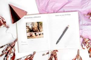 LABON Primer Cumpleaños memoria Baby Shower regalo recuerdo único álbum de fotos libro <span class=keywords><strong>para</strong></span> recién nacidos - Product Image 4