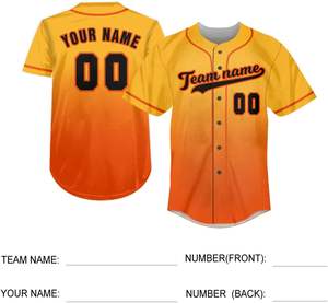 Maillots de baseball de marque privée fabricant d'uniformes d'équipe de vêtements de sport en maille respirante uniformes de baseball personnalisés à boutons complets - Product Image 4