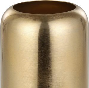Vase à fleurs traditionnel moderne Nouveau design en aluminium et métal avec finition couleur or Accessoire de décoration intérieure - Product Image 4