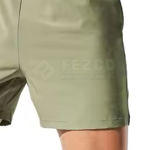 Pantalones cortos de gimnasio ligeros hechos a medida La mejor tela con cierre de cintura elástica Estilo sólido Diseño informal Venta en línea - Product Image 6