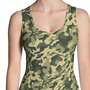 Women's Custom Logo 3D Dye Sublimation Printing Beach Tank <b>Top</b> Quick Dry Summer <b>Top</b> <b>Feather</b> Decoration Breathable Wholesale - Product Image 3