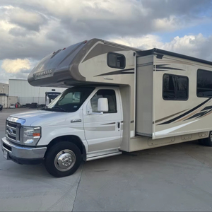 Luxury Motorhome VAN 4X4 WHEEL DRIVE <b>Mini</b> Caravan RV Trailer 4-Person Off-Road Fiberglass Camper Shower Toilet. - Product Image 1