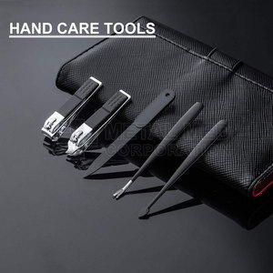 Kit de manicura profesional de acero inoxidable 5 1 cortaúñas ligero reutilizable accesorios de Arte de uñas de alta calidad cutícula - Product Image 5