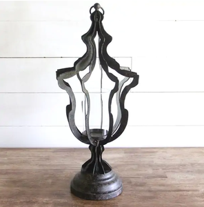 Antique <b>Taper</b> Iron Metal <b>Candle</b> Holder Votive Jar Unique Lantern Design for Home Decoration Wholesale From Manufacturer Supplier - Product Image 1
