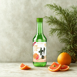 Soju Alcool Bon Choix Raisin Fruits Boisson Directement Bouteille En Verre Coréen Boisson Alcoolisée Made In Vietnam Fabricant - Product Image 2