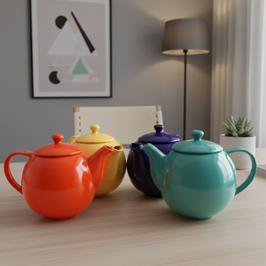 Théière en porcelaine durable de qualité supérieure 3460817-1.4, design nordique, 1400 ml, compacte pour une utilisation pratique - Product Image 6