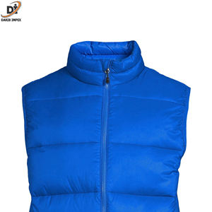 Gilet matelassé d'hiver de haute qualité pour hommes, gilet à bulles longues sur mesure, vêtements d'extérieur en polyester respirant - Product Image 5