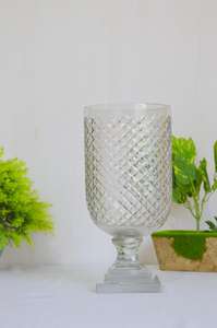 Jarrón de cristal redondo antiguo de diseño único, de lujo, moderno y elegante, de primera calidad, muy vendido, para decoración del hogar y sala de estar. - Product Image 6