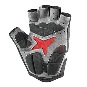 Guantes de medio dedo con logotipo personalizado para hombre y mujer, guantes deportivos sin dedos para ciclismo de montaña, venta al por mayor - Product Image 4