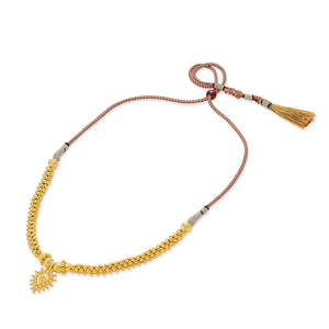 Tejomayi Gold Thushi - Joyería Coleccionable de Origen Cultural - Product Image 3