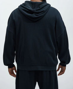 Sweat à capuche oversize délavé à l'acide 100% coton Automne 360 GSM Homme Vente chaude Look élégant - Product Image 6