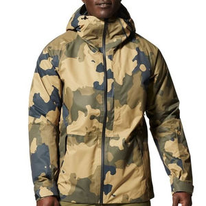 Chaqueta de Esquí Impermeable con Camuflaje de Montaña para Hombre, con Capucha y Forro, Chaqueta de Snowboard Personalizada a Prueba de Viento para Invierno, Chaquetas para Hombre - Product Image 1
