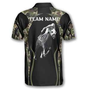 Lightweight Equestrian Polo T <b>Shirt</b> <b>Moisture</b> <b>Wicking</b> Quick Dry Fabric Comfortable Durable Top for Horse Riding and Daily Sports - Product Image 5