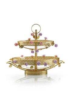 Prime Quality Aluminum Decorative <b>Cake</b> <b>Stand</b> With <b>Tiers</b> 3 Base Extra Advance Quality Unique <b>Cake</b> <b>Stand</b> For Pastry - Product Image 6