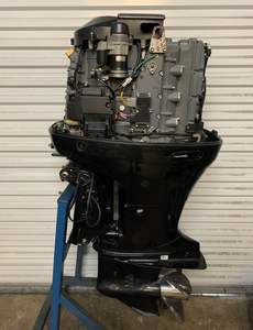 มอเตอร์เรือยี่ห้อดีเอฟ150 รุ่นปี2006 150 แรงม้า 4 จังหวะ สำหรับงานอุตสาหกรรม แบบ OEM  ขนาดเพลา 20 นิ้ว - Product Image 2