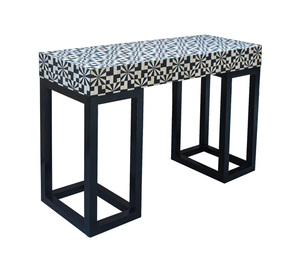 Handmade High-End Best Quality Bone Inlay Modern <b>Console</b> <b>Table</b> with Stunning Designs Luxury Bedroom and Living Room Use India - Product Image 5