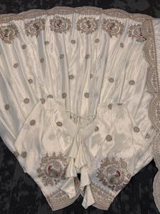 Ropa de fiesta de diseño tradicional indio Chinon codificación de seda con vestido bordado de secuencia con conjunto de traje Dupatta completamente bordado - Product Image 6