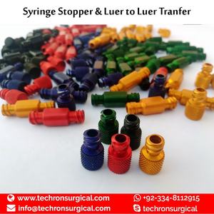 Tapón de Jeringa Reutilizable de Metal con Conexión Luer Lock - Product Image 2