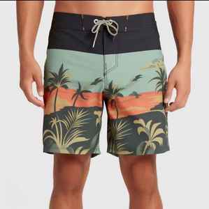 Shorts de Surf Elásticos en 4 Direcciones para Hombre, Shorts de Playa, Natación, Surf, 2023, Shorts Básicos de Fitness con Malla, Shorts con Logotipo Personalizado - Product Image 1