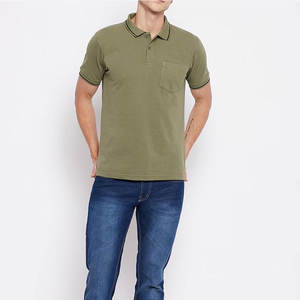 Polo de manga corta para hombre, camiseta informal de algodón con logotipo personalizado, camiseta Polo de fábrica al por mayor - Product Image 4