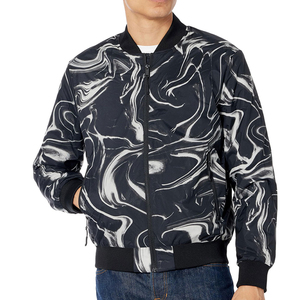 Chaqueta bomber personalizable para hombre, el mejor material, ropa informal para invierno, chaqueta nueva OEM de talla grande - Product Image 1