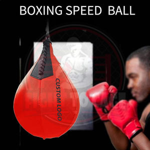 Sac de frappe pour entraînement de boxe, à suspendre, meilleure qualité, couleur rouge/noir, tissu Oxford résistant, couleurs personnalisables - Product Image 2