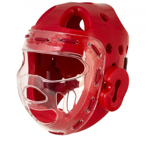 Taekwondo <b>Training</b> Dip <b>Head</b> Guard Hard Plastic Face protection Custom Made High Quality Martial Arts <b>Head</b> Guards - Product Image 5