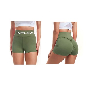 Stretchy Printed Eco-Friendly Fashion Gym Running Fitness Biker <b>Shorts</b> Sports High Waist Workout <b>Romper</b> Onesie Active Yoga Pants - Product Image 6