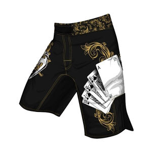 Pantalones cortos de Muay Thai con logotipo personalizado MMA Fight Shorts Muay Boxing Shorts hechos en Pakistán para la venta en línea - Product Image 2