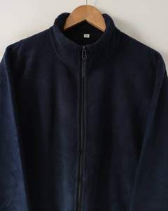 Venta al por mayor 100% sudadera de lana de algodón con cuello alto y media cremallera patrón sólido ropa de invierno para hombres y mujeres - Product Image 4