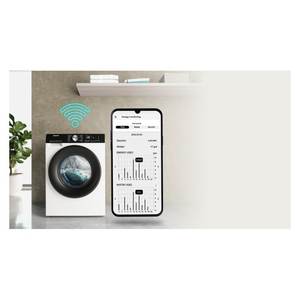 Lavadora Inteligente WD3S8043BW3 con Secadora, Capacidad 8+5kg, Clase AD, 1400rpm, Blanca y Negra, 59.5x51x84.5cm - Product Image 2