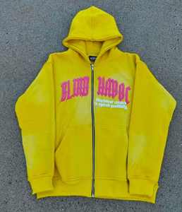 สเวตเตอร์แบบมีฮู้ดแบบมีซิปรูดผ้าคอตตอนขนแกะเสื้อใส่ได้ทั้งชายและหญิงใส่ทำงานได้ปกติไม่ซีดแดด - Product Image 4