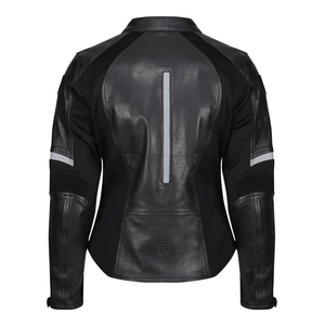 เสื้อแจ็กเก็ตมอเตอร์ไซค์หนังวัวแท้สีดำบริสุทธิ์สำหรับผู้ชายเสื้อแจ็คเก็ตขี่มอเตอร์ไซค์สำหรับแข่งรถ - Product Image 2