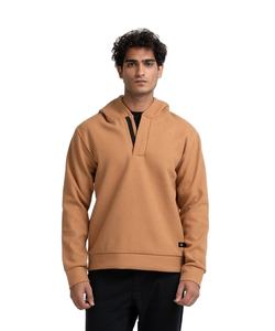 Men Zipper Hoodie 100% Cotton Fleece Hooded Streetwear <b>Jacket</b> with Anti-Pilling Feature and Silk Screen Printing Hoodie - Product Image 1