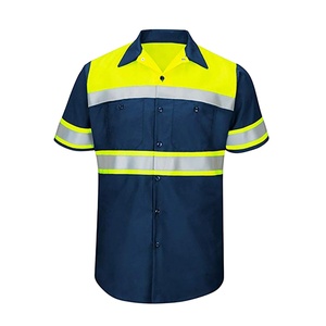 Gilet de sécurité en maille bleue, veste de sécurité personnelle, Construction de sécurité, veste de sécurité réfléchissante de travail à haute visibilité - Product Image 1