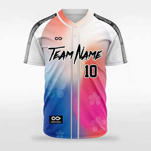<b>Baseball</b> Jersey Manufacturer Fleece Embroidered Custom Men's - Product Image 1