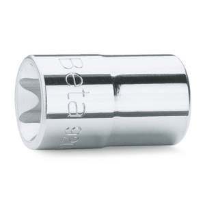 Chiavi a Bussola Cromate con Attacco Quadrato da 1/2 Pollice per Viti a Profilo Torx - Product Image 1